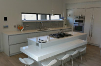 Garfield – Formica White Ash Laminate – Continuous Pull