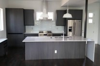 Jackson South – Cocalada Crosscut Textured Melamine – Recessed Pull